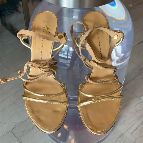Giuseppe Zanotti Strap Heels for Vicini size 10B - Picture 3 of 8
